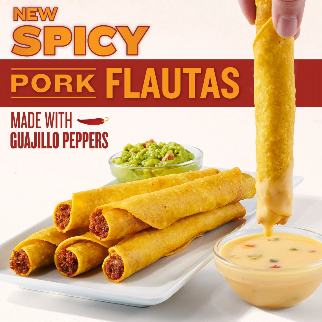 TC Launches New LimitedTime Spicy Pork Flautas, Chicken Tortilla Soup