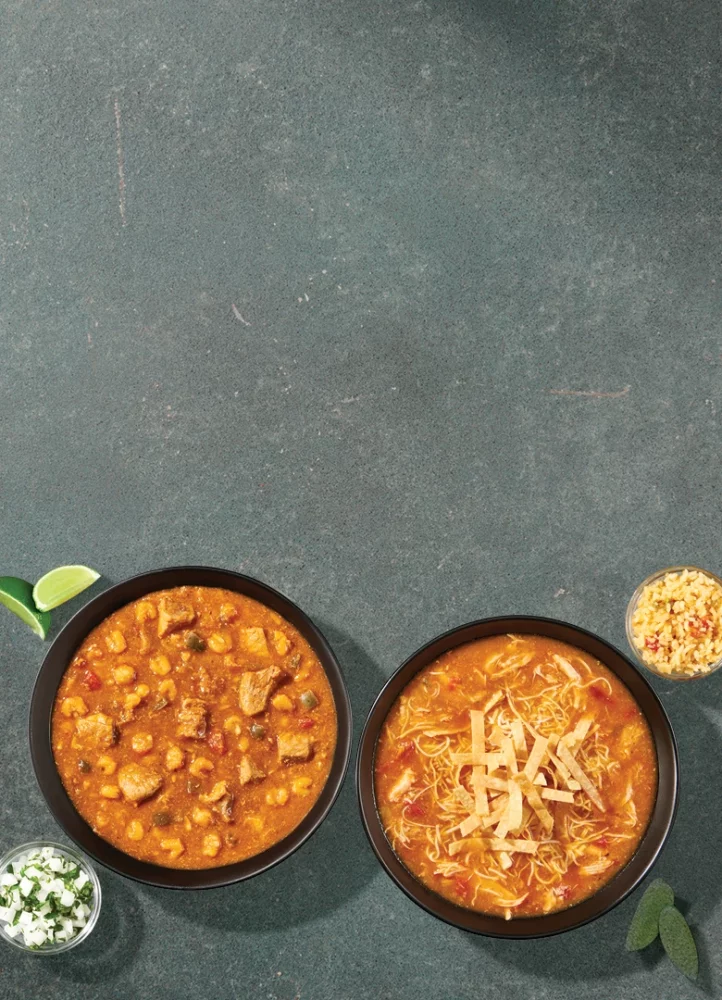 Soups scrolling banner mobile